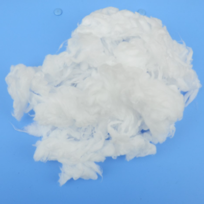 Raw bleached cotton wool