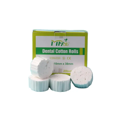 Dental cotton rolls