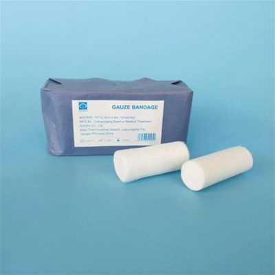 الصين Wholesale Price Stop Bleeding Gauze Bandage Wow Surgical Sterile Dressing Gauze Bandage الصانع
